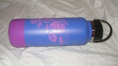 Hawaii Limited Edition Hydro Flask Brand New Hydrangea 40oz Wide Mouth + Boot   - Image 1 of 4