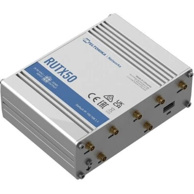 Teltonika WLAN Router 5G / LTE / DUAL SIM / SA & NSA / RutX50 - TEL-RutX50 - Bild 1 von 2