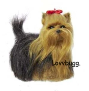 Yorkie Yorkshire Terrier Dog for 18" American Girl Doll Pet FREESHIP ADD-ONS! - Picture 1 of 12