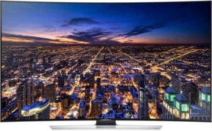 SAMSUNG 65" CURVED SMART 3D 4K ULTRA HD INBUILT CAMERA HAND MOTION CONTROL - Picture 1 of 3