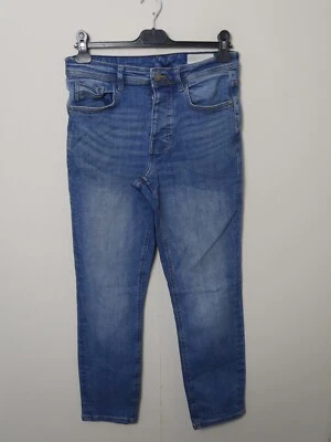 Jeans Denim Co. Para Hombre Azul Calce Recto Bolsillos Cintura 30" Pierna 30" (K2175) Foto 1 de 4