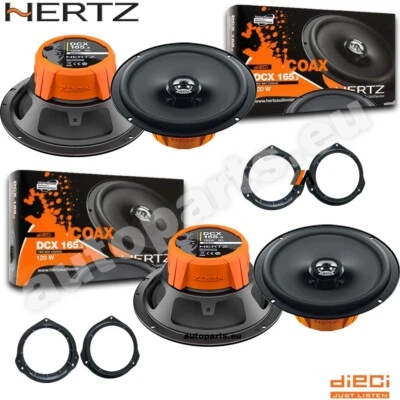 Kit 4 Casse Altoparlanti Hertz Anteriori e Posteriori per Mercedes CLK C209 - Immagine 1 di 4