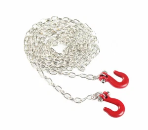 1:10 RC Crawler Accessories Tow Chain W/ Trailer Hook For RC Car Truck Truggy - Picture 1 of 11