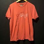Vintage Paul Frank Shirt Mens Country Willy Nelson Red Sz L S/S