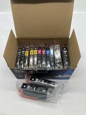 EZ Ink Cartridge 9 Pack 250XL 3 Pack 250XL  1 Pack C-250BK New - Image 1 of 3