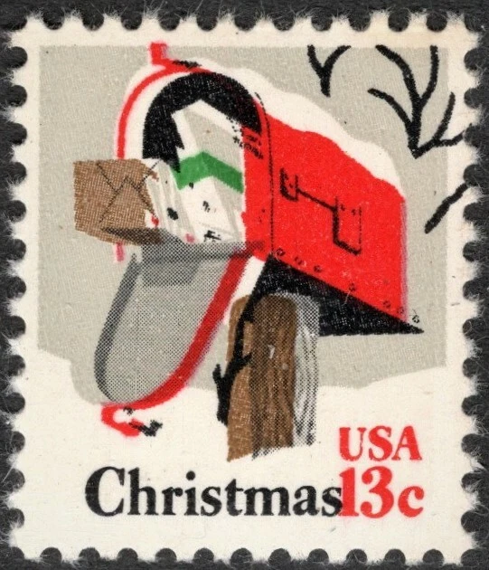 1730 13 Cent Christmas Nice Color Shift. - Image 1 of 1