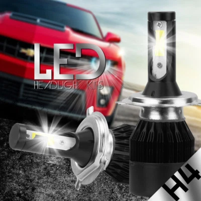 XENTEC LED HID Headlight Conversion kit H4 9003 6000K 1994-1998 Audi Cabriolet - Image 1 of 4