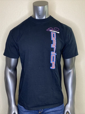 Danica Patrick Car Racing Shirt Adult Large Black Nascar Mens Cover