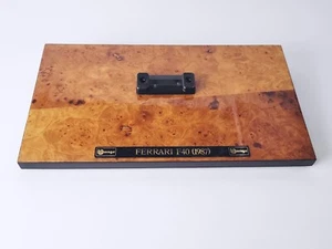 Bburago - 1987 Ferrari F40 - Wood Base Only - Picture 1 of 9
