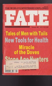 Fate Magazine Thomas Mann Stone Age Hunters February 1987 - Imagen 1 de 1
