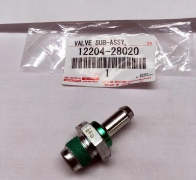 PCV VALVE 正品 RAV4 00-03 HIGHLANDER 01-03 SOLARA 02-06 CAMRY 02-05 SCION TC — 第 1/3 张图片