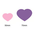 50mm 75mm Paper Cut Heart Hole Punch Gift Home School For Craft Durable DIY Kids