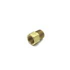 Tectran 89100 Inverted Flare Fitting   Brass, Connector Tube To Male Pipe, 3/8