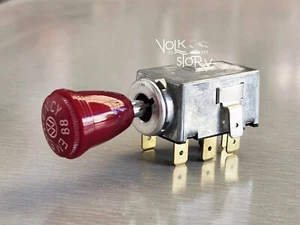 VW volkswagen beetle Emergency Knob with switch base - 1964 x 2 pieces - Picture 1 of 5