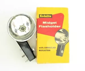 Porta flash vintage Kodalite "Midget" con riflettore - Foto 1 di 2