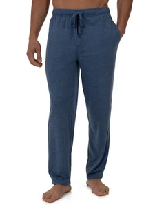 Pantalón pijama tejido malla transpirable Fruit of the Loom para hombre azul talla XL - Imagen 1 de 4