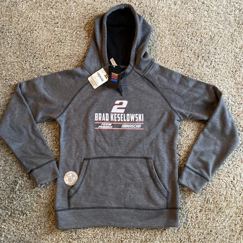 NWT Women’s NASCAR Brad Keselowski Team Hoodie Sweatshirt Pullover Size Small S Cover