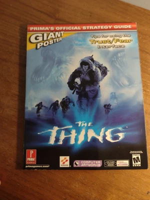 GUÍA OFICIAL DE ESTRATEGIA DE LA COSA PRIMA CON PÓSTER PARA VIDEOJUEGO Foto 1 de 3