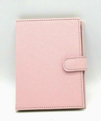 Álbum de fotos Barneys Nueva York Brag Book cuero 20 bolsillos transparentes 4x6" rosa Foto 1 de 4