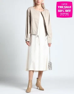 RRP€1100 MARNI Jacket IT42 US6 UK10 M Linen Blend Drawstring Hem Made in Italy - Picture 1 of 6