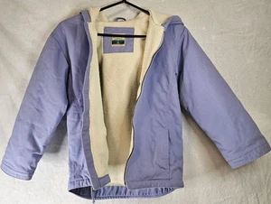 Blue Mountain Kids Jacket M Youth 10-12 Lavender - Picture 1 of 24