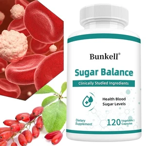 Sugar Balance Capsule Balance Cholesterol Levels Enhanced Nutrition 120 Pills - Picture 1 of 11