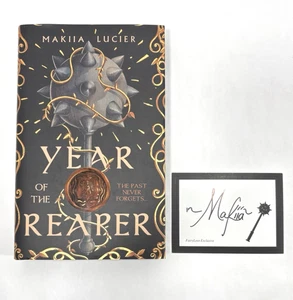 Year Of The Reaper By Makiia Lucier Signed FairyLoot Exclusive 2021 Book - Picture 1 of 7