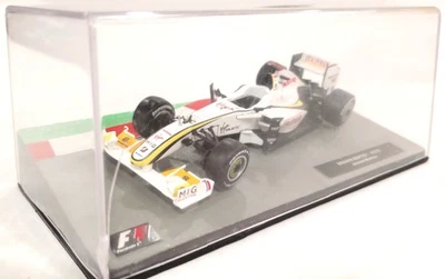 DeAgostini 1/43 Formula 1 Machine, Brawn BGP001 - 2009 Jenson Button (#23D) - Image 1 of 4