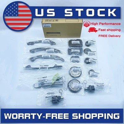 OEM For 2009-2023 Nissan NV2500 Titan Infiniti QX56 5.6L VK56VD Timing Chain Kit - Image 1 of 4