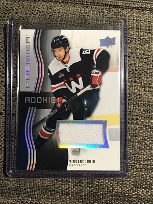 2023-24 Premier NHL VINCENT IORIO Rookie Base Jersey Patch #102 - Image 1 of 2