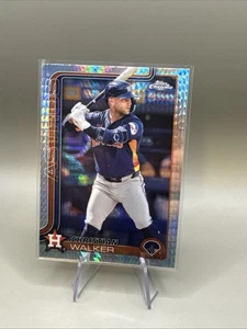 2025 Topps Chrome Refractor Christian Walker #279 Astros - Picture 1 of 2