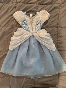 Disney Cinderella Costume Dress SZ 5/6 Halloween Princess Small - Picture 1 of 14