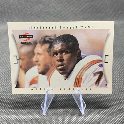 1997 Pinnacle Score #50 Willie Anderson Cincinnati Bengals - Image 1 of 2