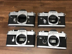 Vtg Cameras Canon TX, FT, FTb For Parts/Repair Only - Picture 1 of 10