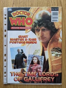 Doctor Who Poster Magazine 5 Time Lords of Gallifrey Vintage Retro DWM Marvel - Picture 1 of 4