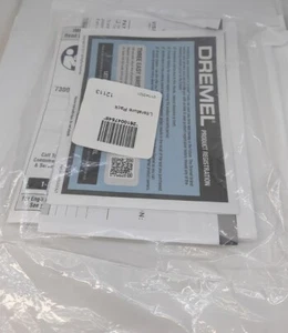 💥 Dremel Model 7300PT Rotary Tool SEALED MANUAL ONLY FREE SHIPPING  - Picture 1 of 2