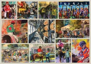 Goodway Puzzles Lexington Collage 500 Piece Jigsaw Puzzle By Julie Quick - Picture 1 of 1
