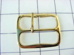 Hebilla de cinturón de latón, hebilla de eslinga de mosquete, hebilla de caja de cartucho, DA 1 7/8" - Imagen 1 de 1