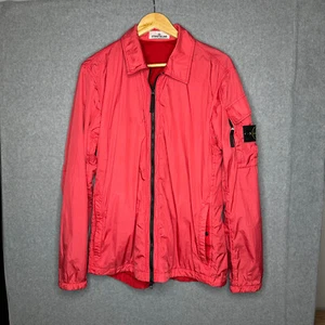Stone Island red jacket, Large - Picture 1 of 7