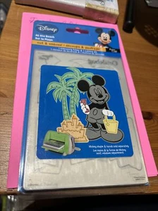 Disney Cuttlebug At the Beach Embossing Folder & Cutting Die #37-1736 - Picture 1 of 8