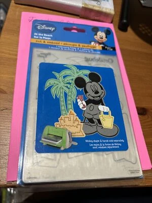 Disney Cuttlebug At the Beach Embossing Folder & Cutting Die #37-1736 - Image 1 of 4