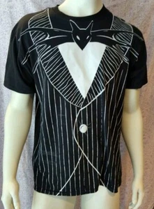 Nuovo con etichetta!! Disney Nightmare Before Christmas Jack Skellington Costume Doppio Lato Lrg - Foto 1 di 3