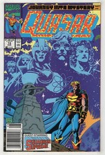 Quasar #13 (Aug 1990 Marvel) Squadron Supreme [Journey into Mystery] Newsstand F