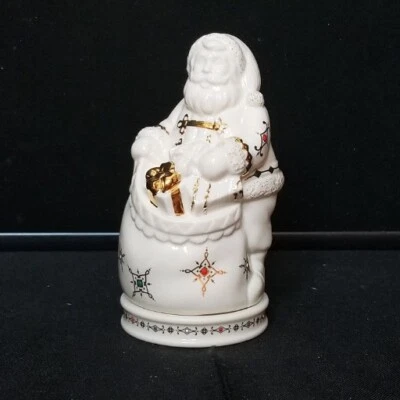 Candelabro votivo Lenox China Jewels Santa Cozy Lite 6" Navidad Foto 1 de 4