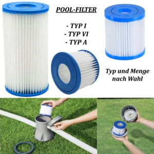 Filter für Intex EasyPool, Bestway Lay-Z-Spa, Bestway 1249 l/h - Menge wählbar - Bild 1 von 14