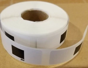 non OEM Labels-Fits Brother P-Touch 1204 Address Barcode Labels(0.66” x 2.1")  - Picture 1 of 5