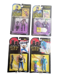Lote de 4 figuras de acción de Batman NOS Catwoman, Joker, Bane, Pogo Stick Joker - Imagen 1 de 9