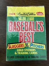1988 Fleer Baseball's Best Sluggers vs. Pitchers - set of 44 sealed