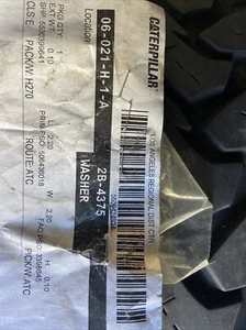 New OEM Caterpillar Washer 2B-4375 CAT 2B4375 - Picture 1 of 5