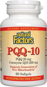 Natural Factors Coenzyme Q10 -- 200 mg - 60 Softgels